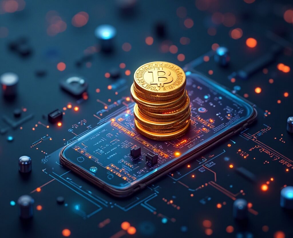 Digital Wealth Ilustration