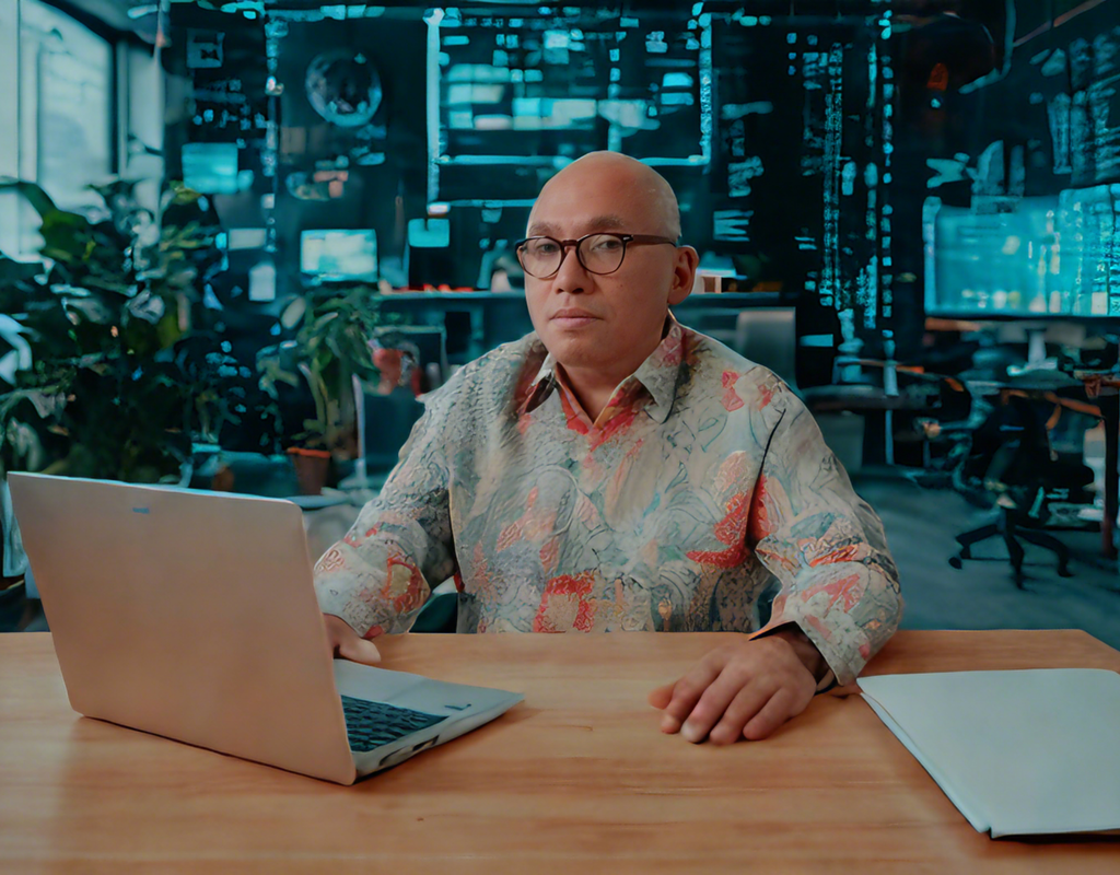 Foto Agung susanto Presiden direktur Dvatrust