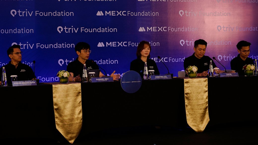 Foto preconsfrence TRIV dan Mexc