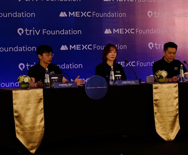 Foto preconsfrence TRIV dan Mexc